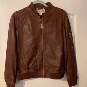 NWT Michael Kors leather jacket